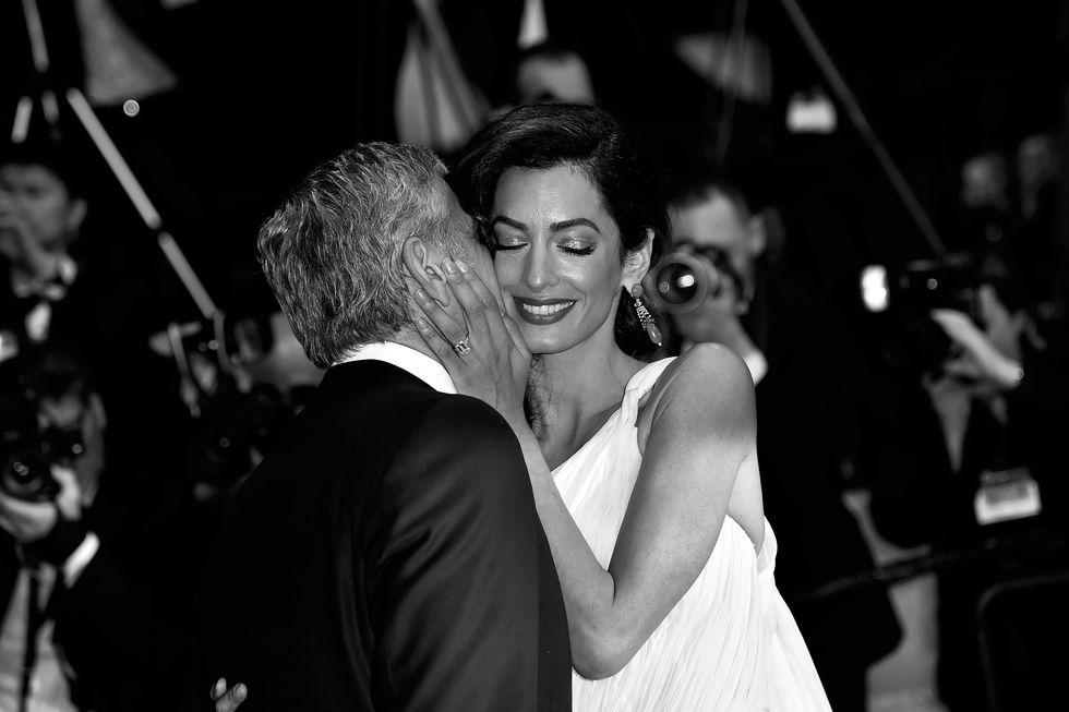 Amal and George Clooney at Cannes