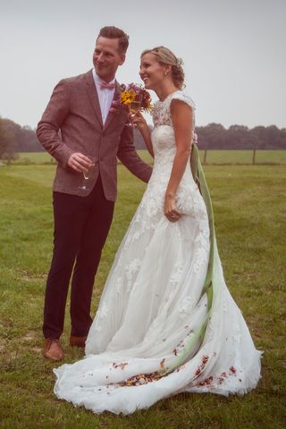real life bride wedding dress inspiration