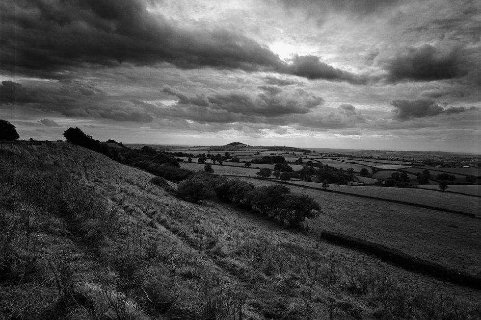 Somerset landscape by Don McCullin