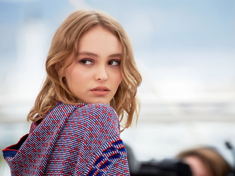 Lily Rose Depp at the Cannes Film Festival