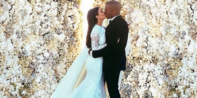 Kim Kardashian Kanye West wedding