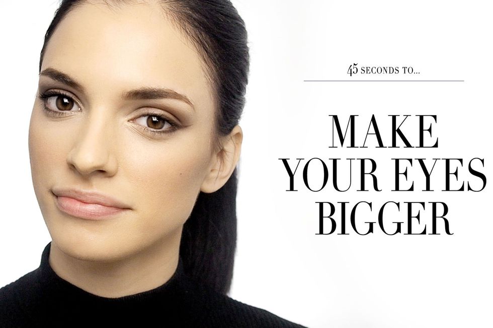 Watch: 45 seconds to... make your eyes look bigger