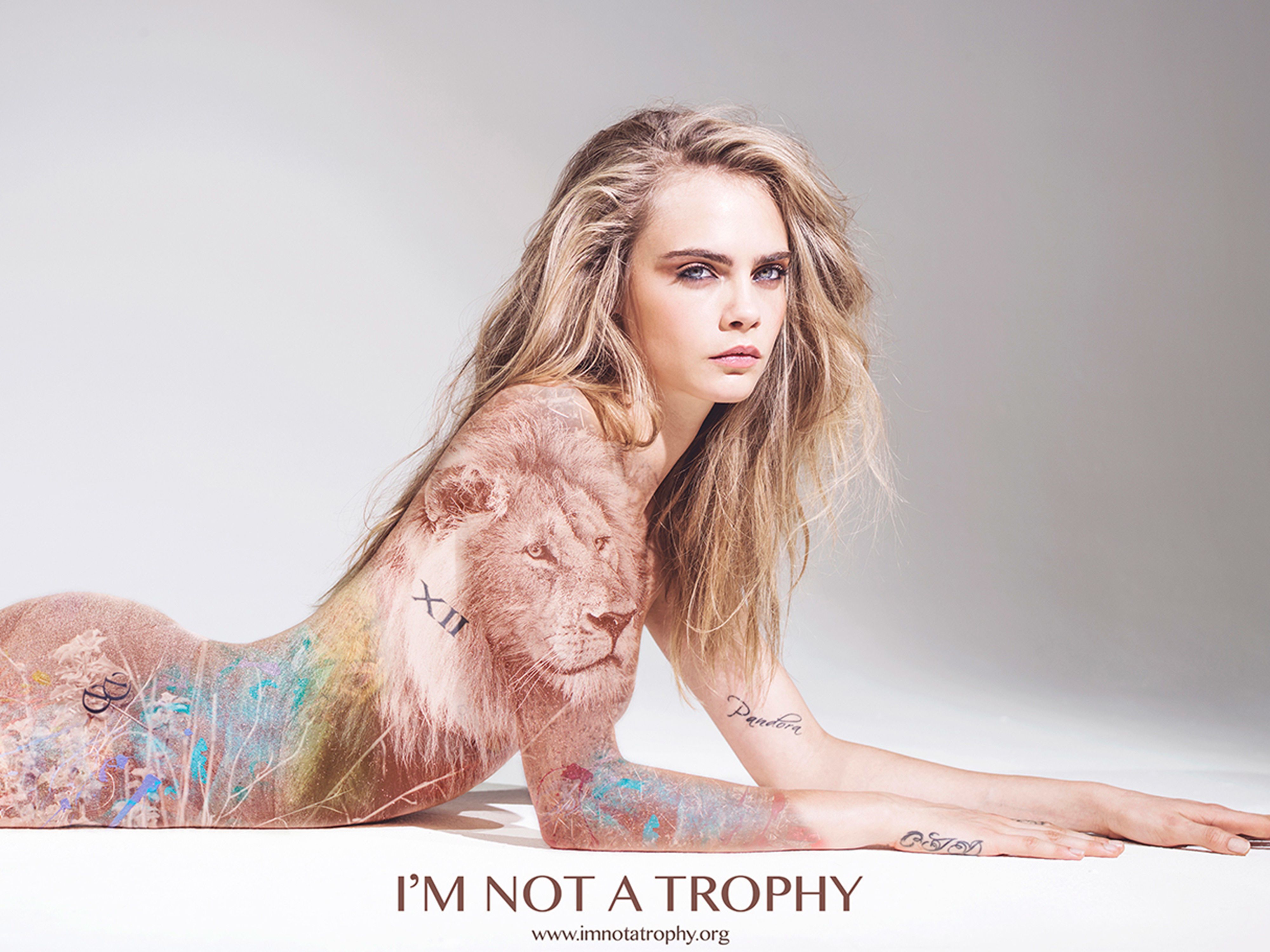 Cara Delevingne fronts anti-poaching campaign