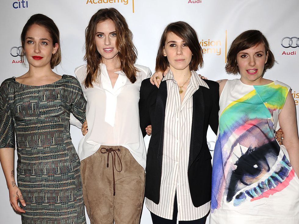 The cast of Girls