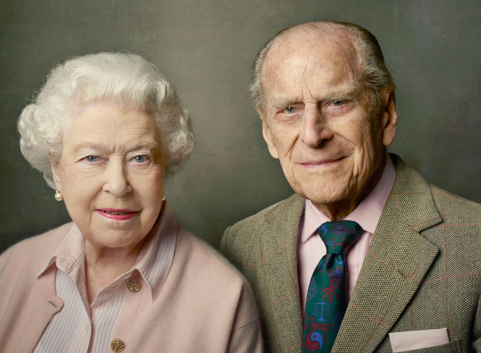 New portrait to mark the Queen's 90th birthday and Prince Philip's 95th