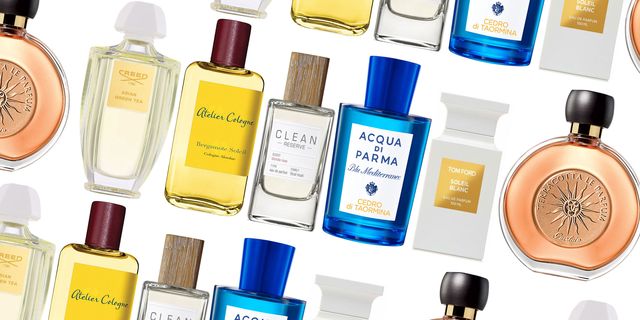 Summer fragrances and perfumes