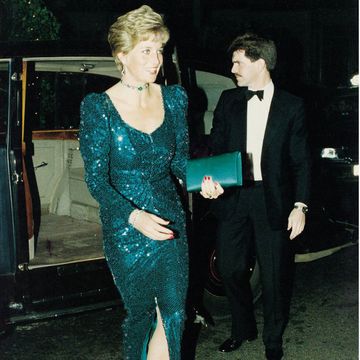Princess Diana's Catherine Walker sequin dress that she wore to the Burgtheater in Vienna in 1986