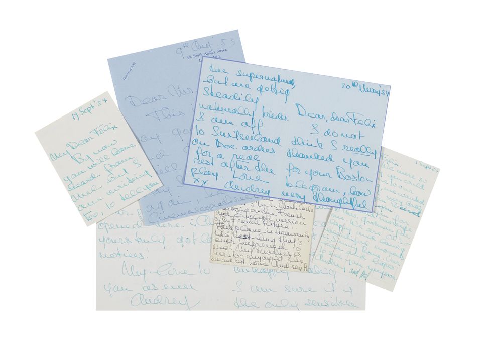 Audrey Hepburn letters