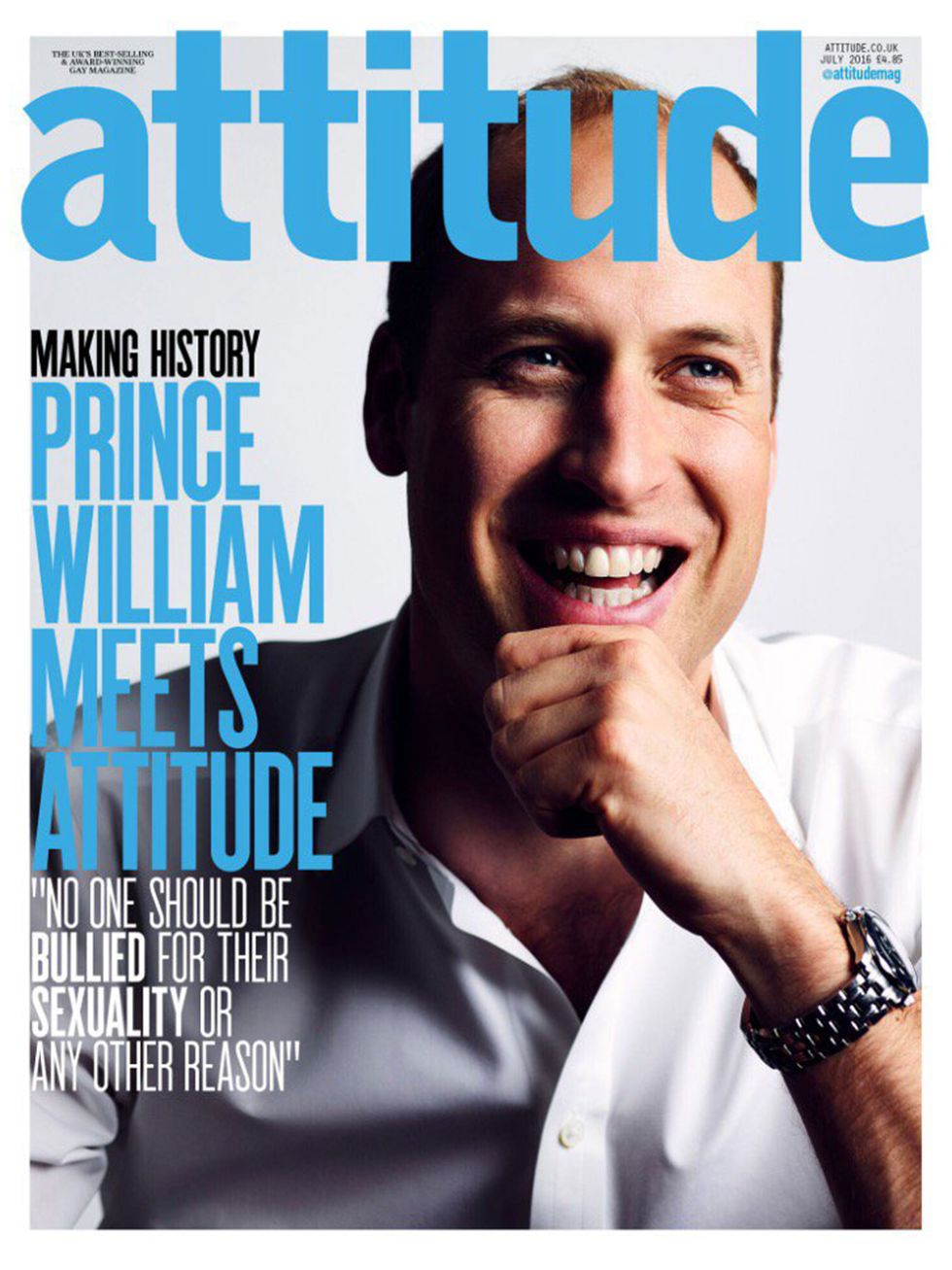 Prince William Attitude cover