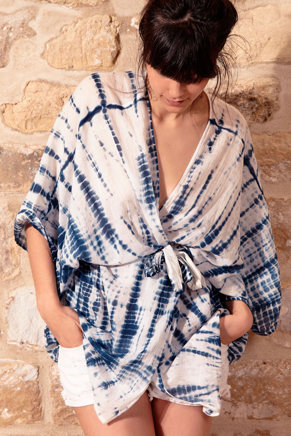 Ba&sh Calvin on the Rocks kaftan