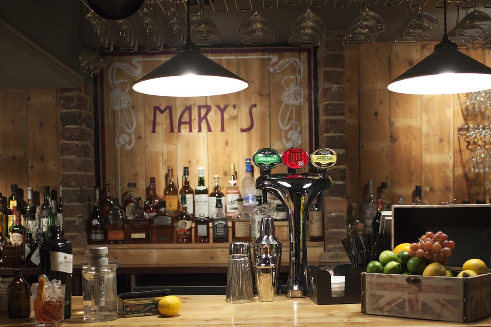 Old Mary's speakeasy bar