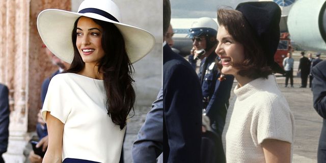 Amal Clooney and Jackie Kennedy