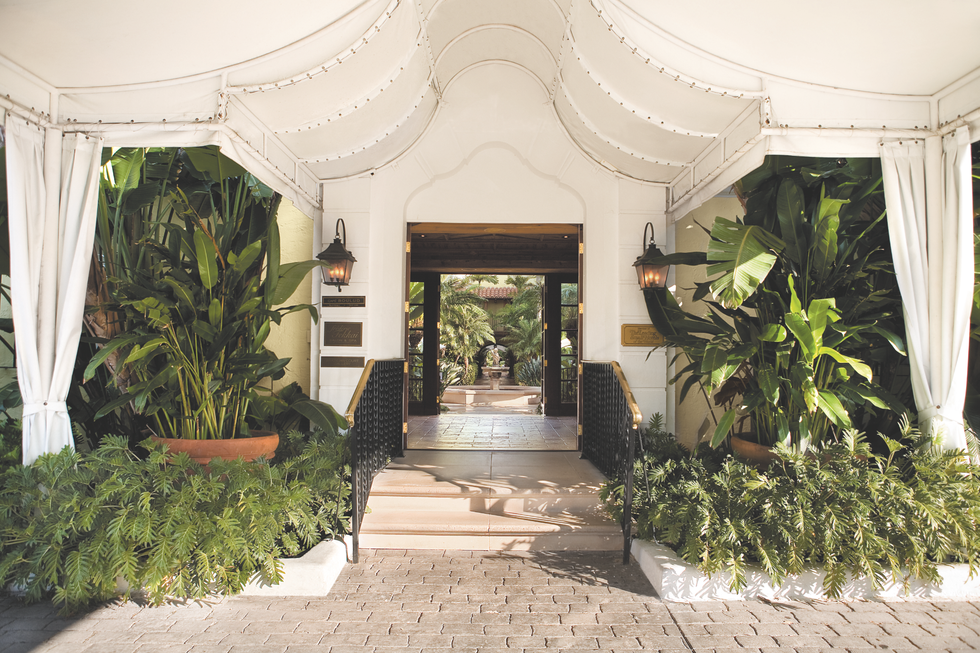 <p><strong>Where</strong>: <strong></strong><a href="http://www.thebraziliancourt.com/" target="_blank">Brazilian Court Hotel</a>, Palm Beach, Florida</p><p>One of Palm Beach's most celebrated hotels goes above and beyond with their three-night, $90,000 "90<sup>th</sup> Anniversary Package," featuring round-trip airfare on a private jet. Included in the cost are a staggering number of amenities, like a vintage Rolls Royce with personal chauffeur, a 90' private yacht for 9 hours and diamond and emerald cufflinks for him and earrings for her. There's also a caviar, Godiva and Dom Perignon Butler (whatever that means, but we want it), a private 9-course dinner with wine pairings at Café Bouloud and a bottle of Dom Perignon in suite upon arrival. </p>