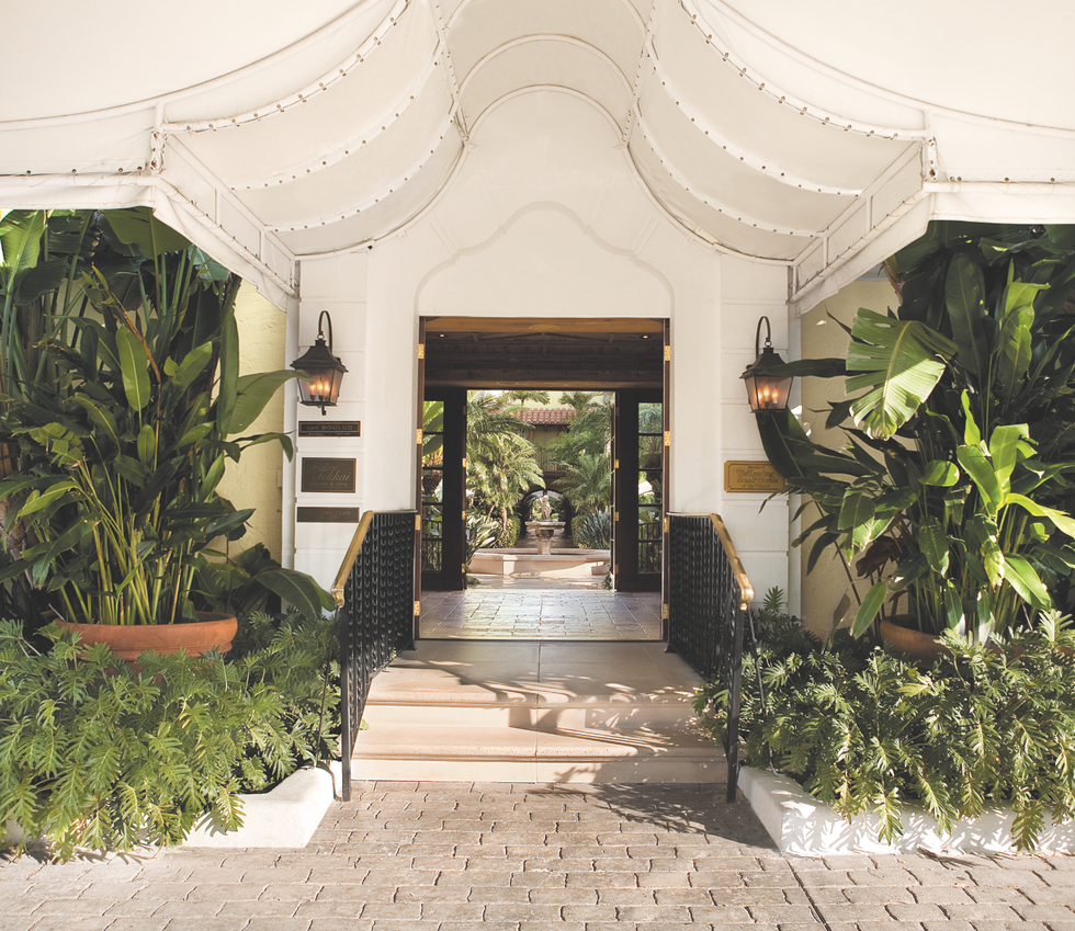 <p><strong>Where</strong>: <strong></strong><a href="http://www.thebraziliancourt.com/" target="_blank">Brazilian Court Hotel</a>, Palm Beach, Florida</p><p>One of Palm Beach's most celebrated hotels goes above and beyond with their three-night, $90,000 "90<sup>th</sup> Anniversary Package," featuring round-trip airfare on a private jet. Included in the cost are a staggering number of amenities, like a vintage Rolls Royce with personal chauffeur, a 90' private yacht for 9 hours and diamond and emerald cufflinks for him and earrings for her. There's also a caviar, Godiva and Dom Perignon Butler (whatever that means, but we want it), a private 9-course dinner with wine pairings at Café Bouloud and a bottle of Dom Perignon in suite upon arrival. </p>