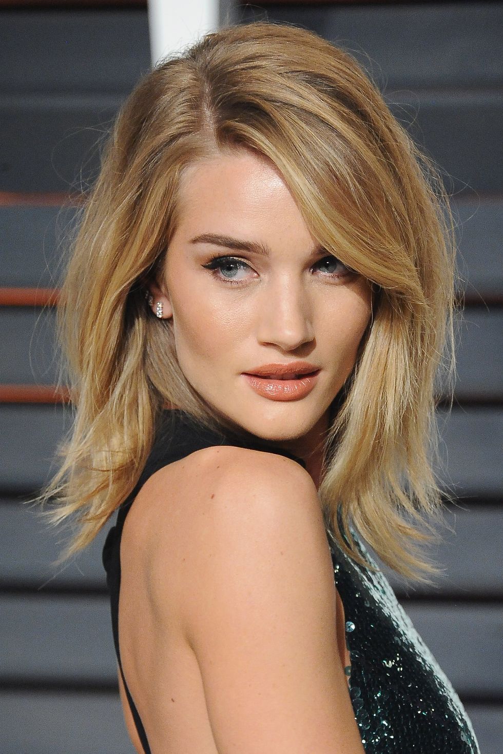 Rosie Huntington-Whiteley hairstyles