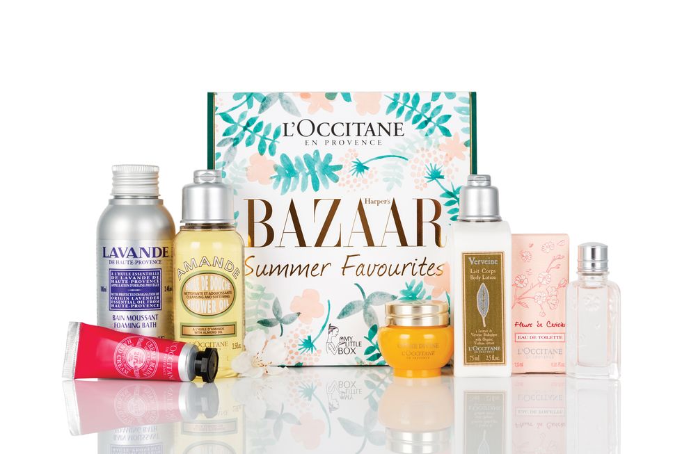 L'Occitane X Harper's Bazaar Summer Favourites box