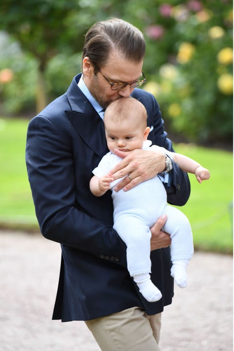 Prince Oscar of Sweden's first royal engagement