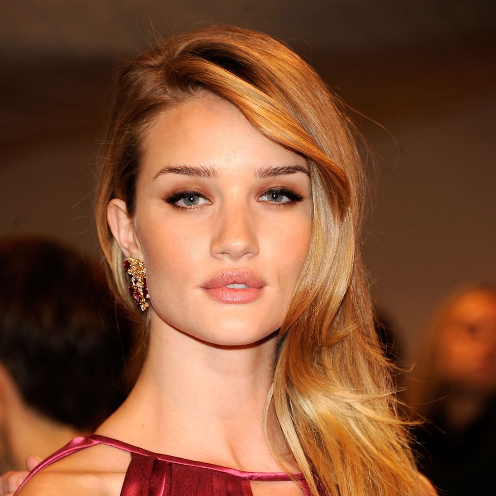 Rosie Huntington-Whiteley's hairstyles over the years