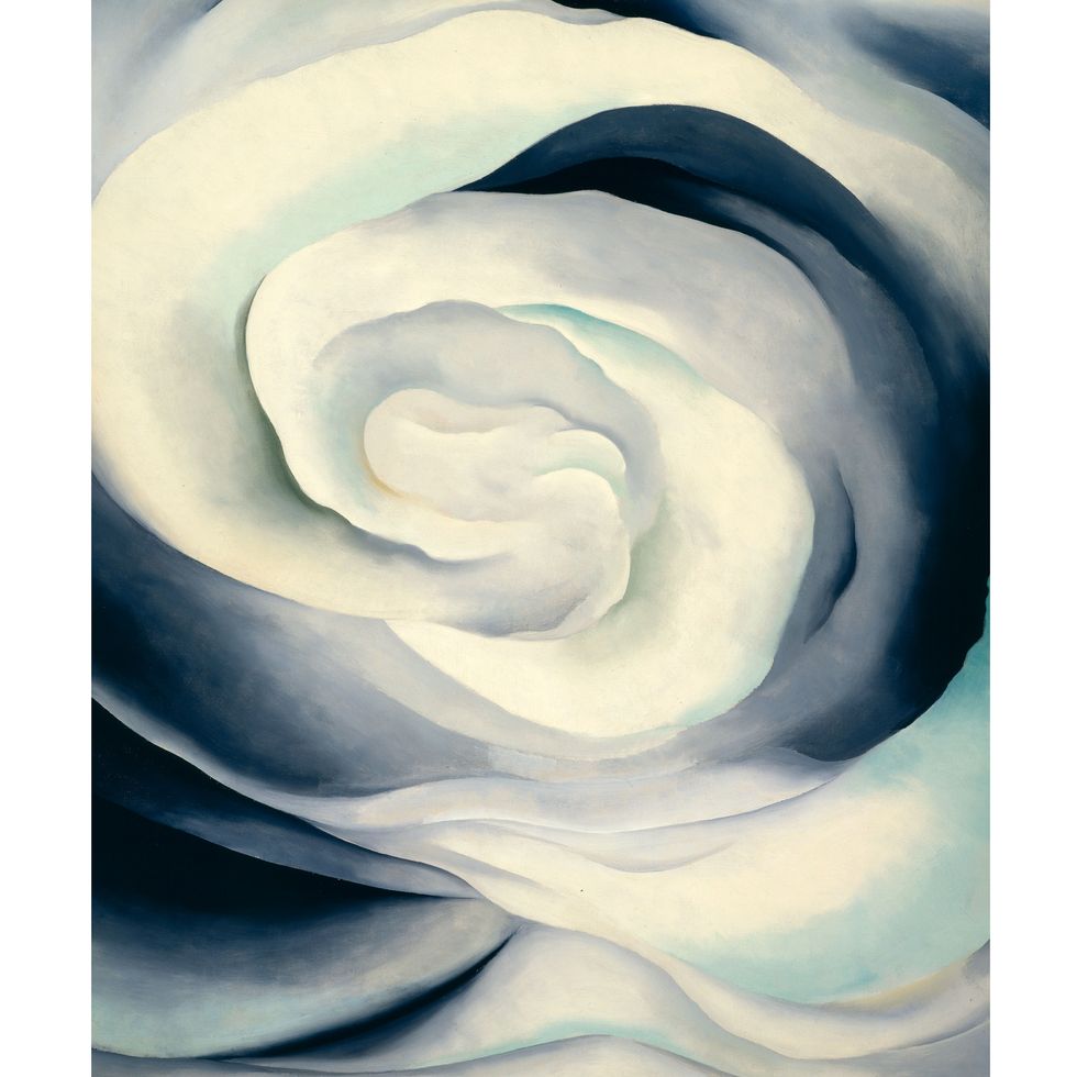 Georgia O'Keeffe, Abstraction White Rose