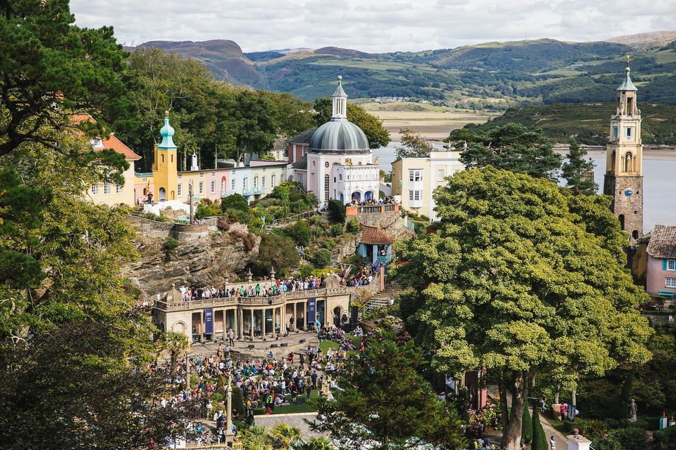 Portmeirion Village in Wales - Festival No 6