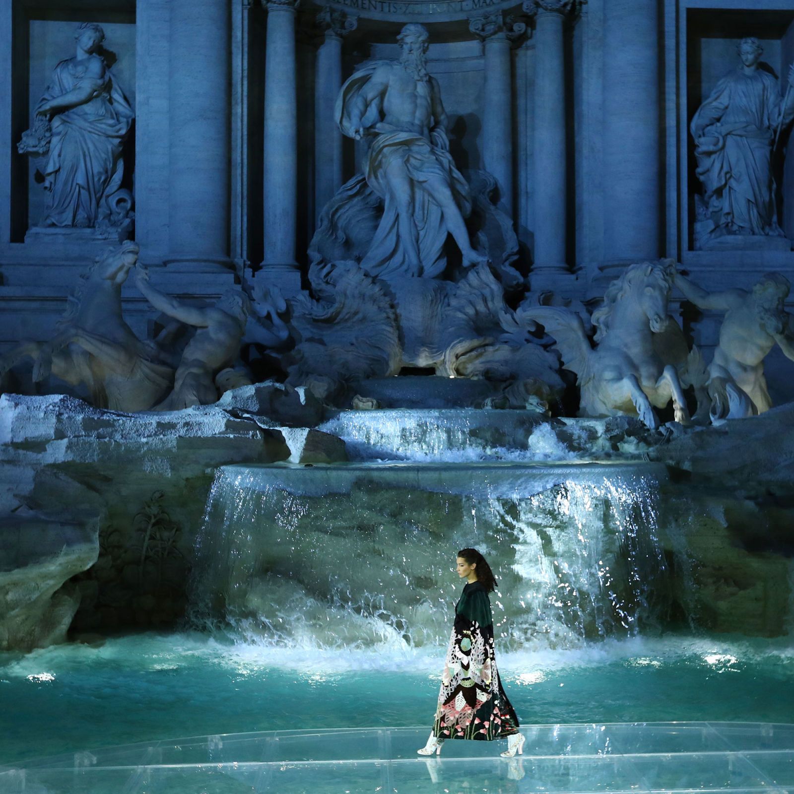 Fendi fountain store