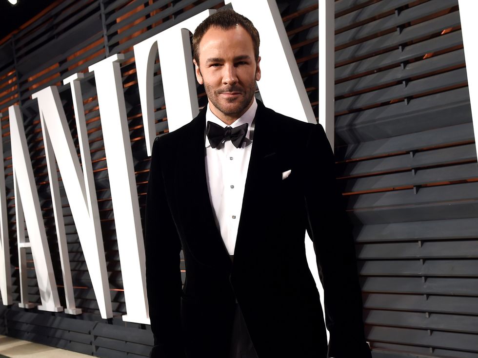 Tom Ford on the red carpet