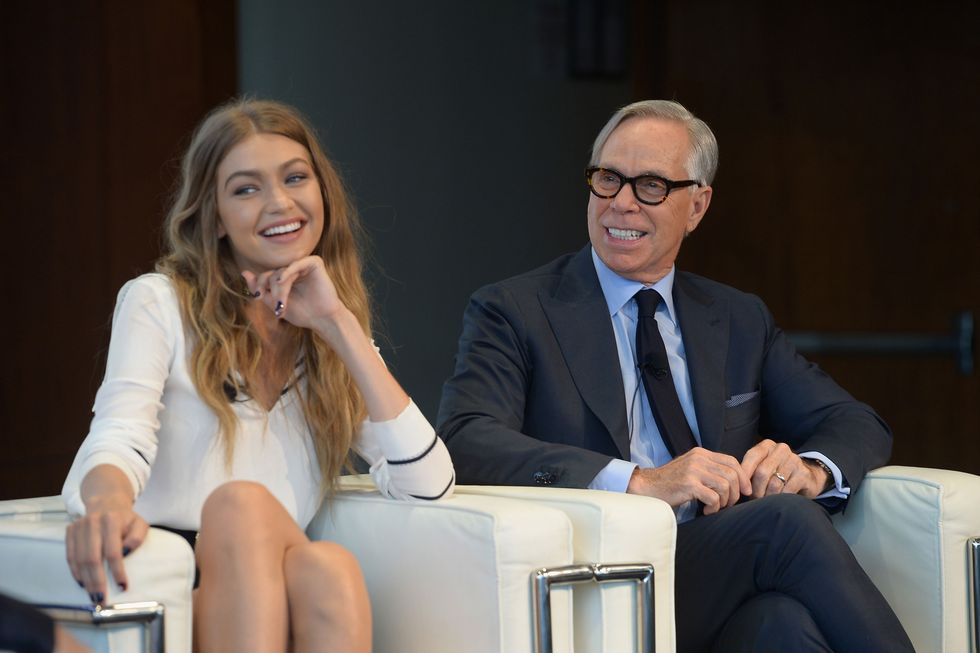 Gigi Hadid and Tommy Hilfiger interview