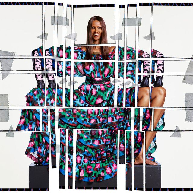 Iman stars the Kenzo for H&M campaign