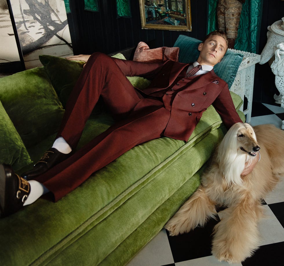 Tom Hiddleston for Gucci