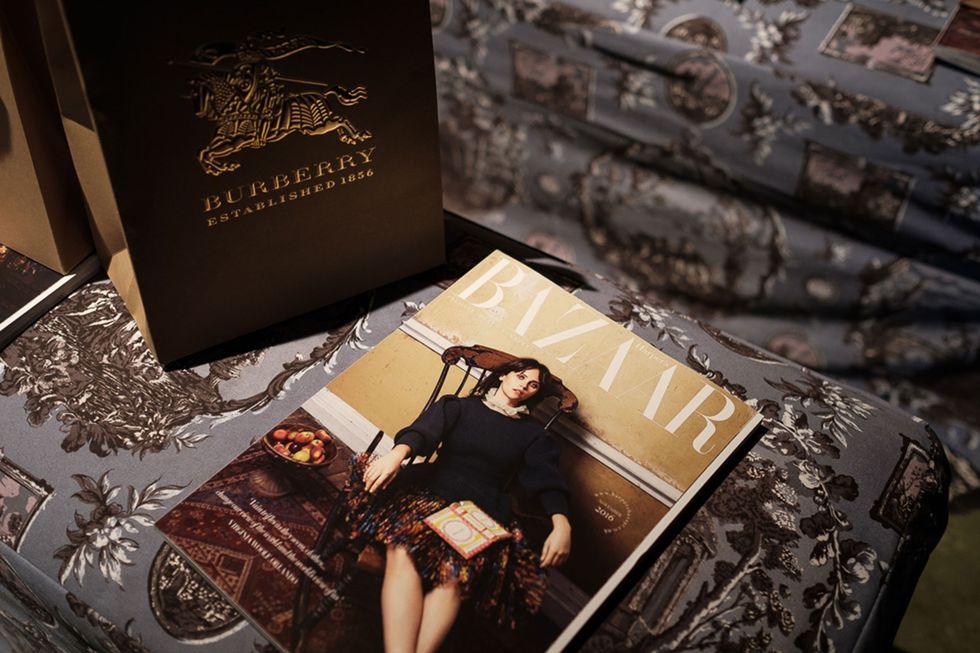 Harper's Bazaar x Burberry event