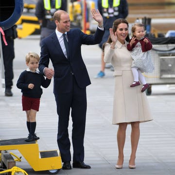 Royal tour of Canada -- Duke and Duchess of Cambridge with Prince George and Princess Charlotte