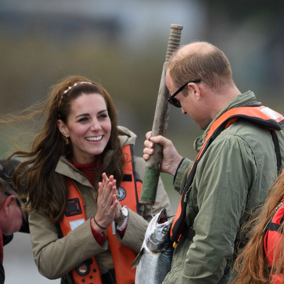 Royal tour of Canada - Duke and Duchess of Cambridge fishing trip