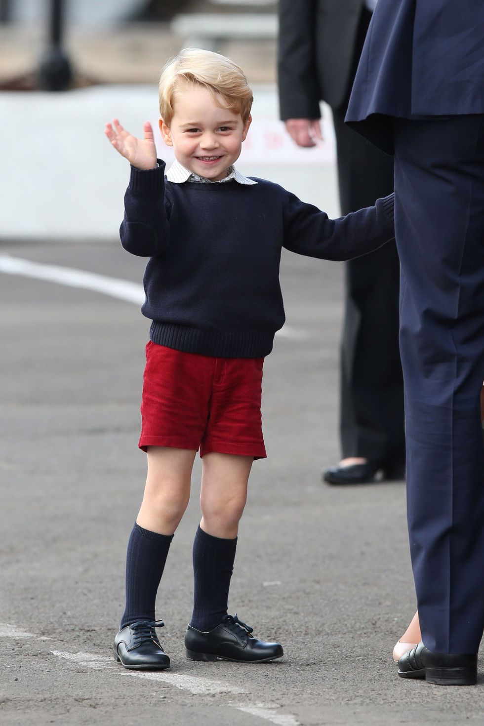 Why Prince George is always wearing shorts