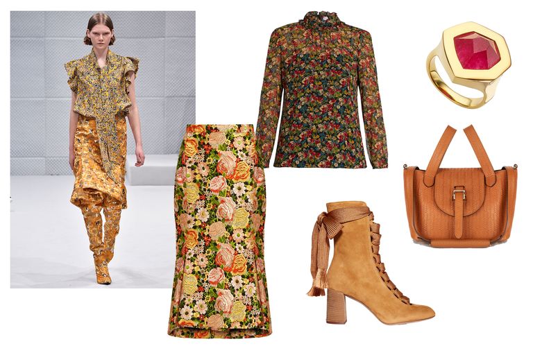 Best floral fashion for autumn and winter