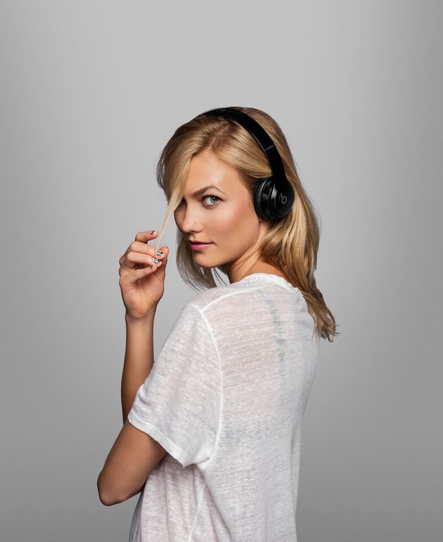 Karlie Kloss for Beats headphones
