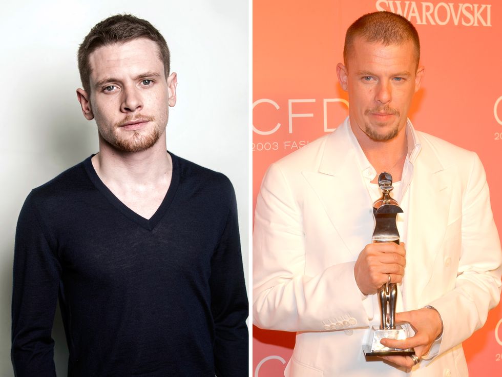 Alexander McQueen and Jack O'Connell