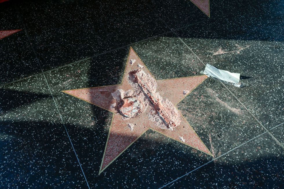 Donald Trump Walk of Fame star