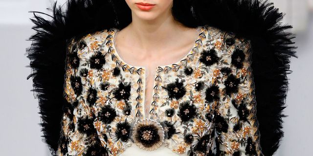 Chanel Couture collection up close