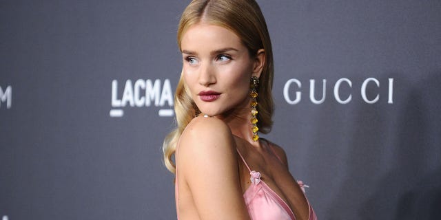 Rosie Huntington-Whiteley at the LACMA gala