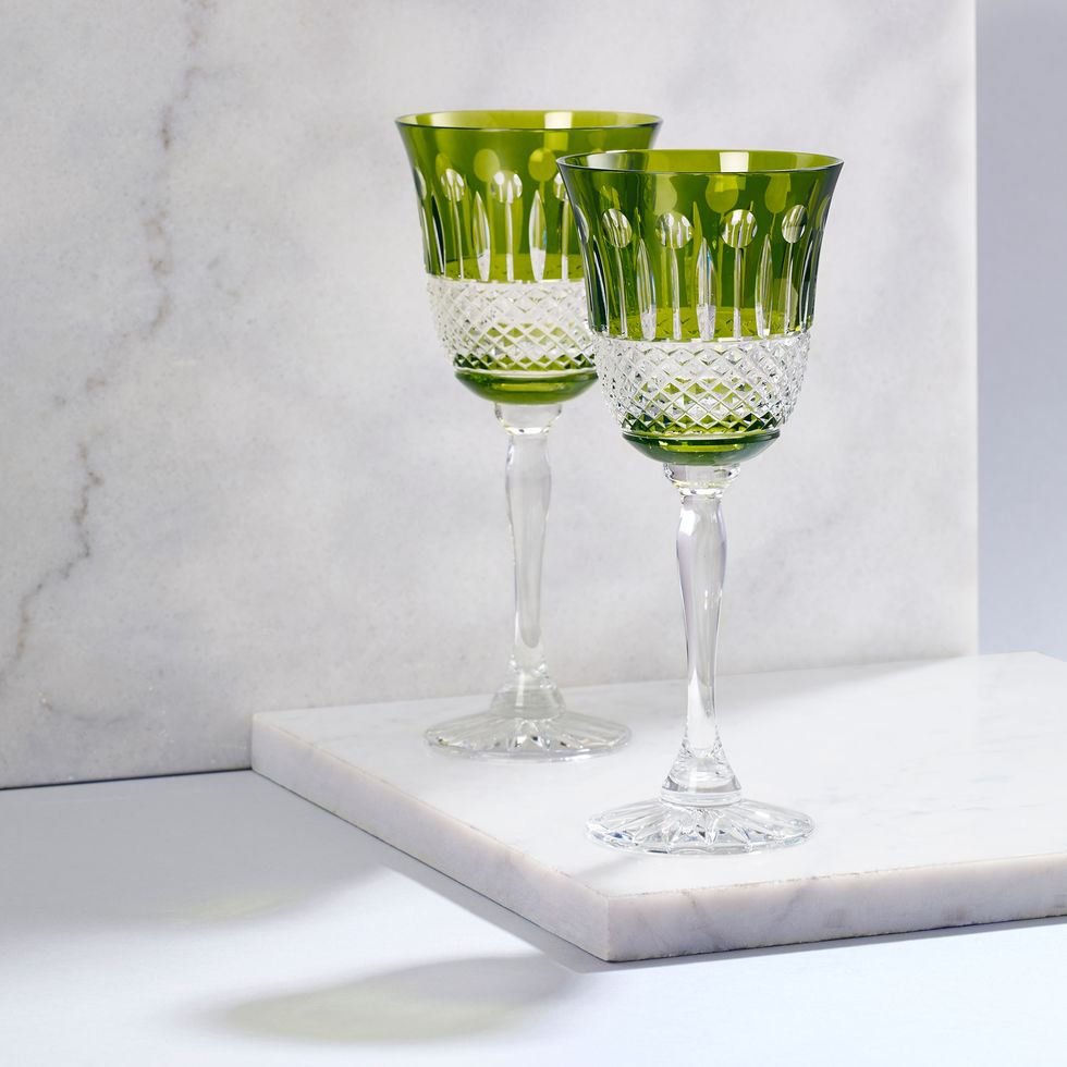 Gurasu Fine Crystal wine glasses from Not On The High Street