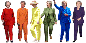 Hillary Clinton suits