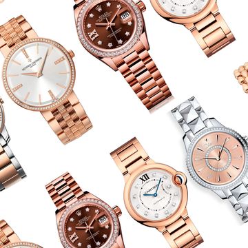 Analog watch, Watch, Watch accessory, Fashion accessory, Brand, Jewellery, Copper, Metal, 