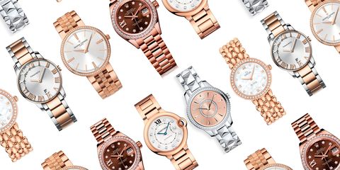 Analog watch, Watch, Watch accessory, Fashion accessory, Brand, Jewellery, Copper, Metal, 