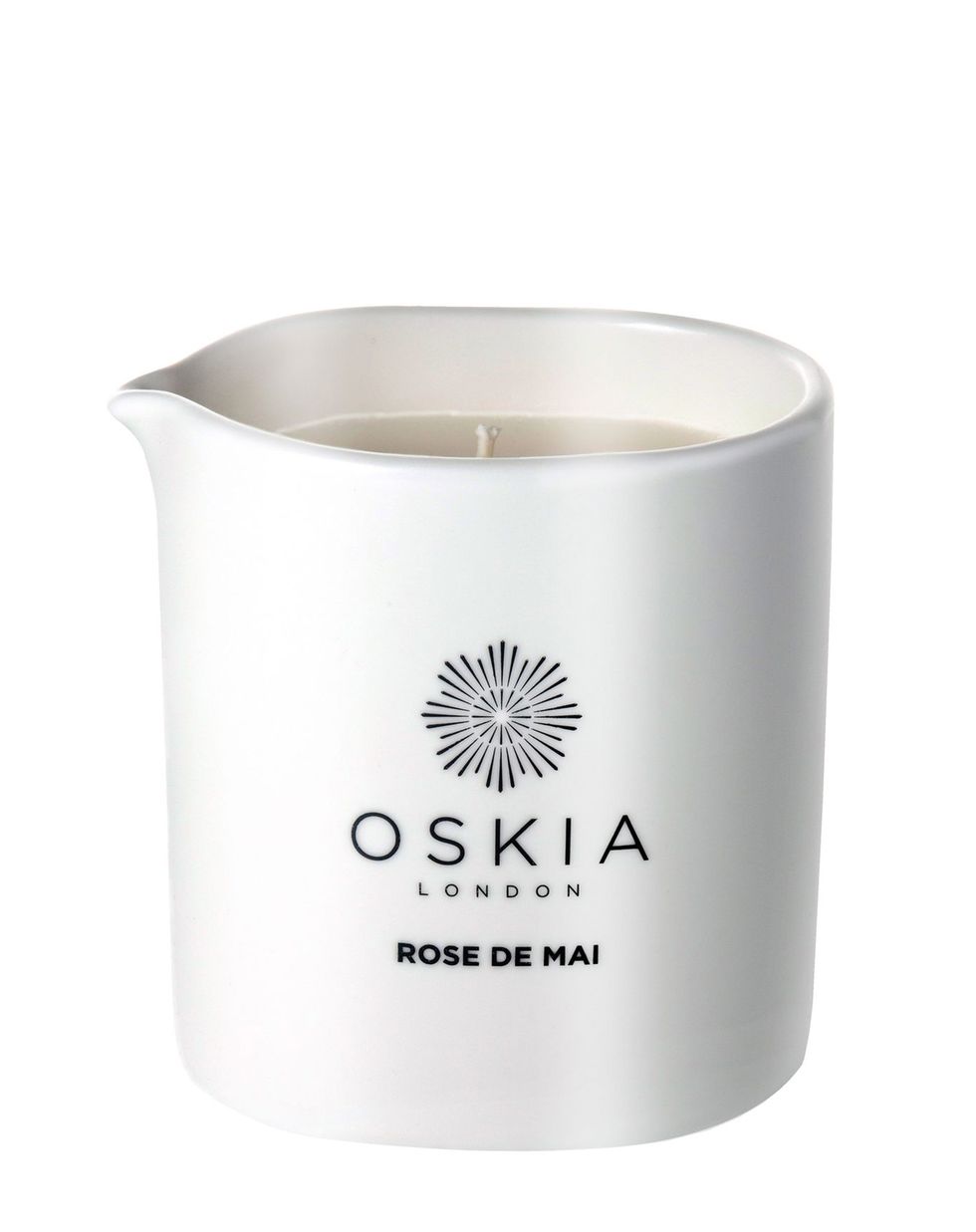 Oskia Rose de mai massage candle