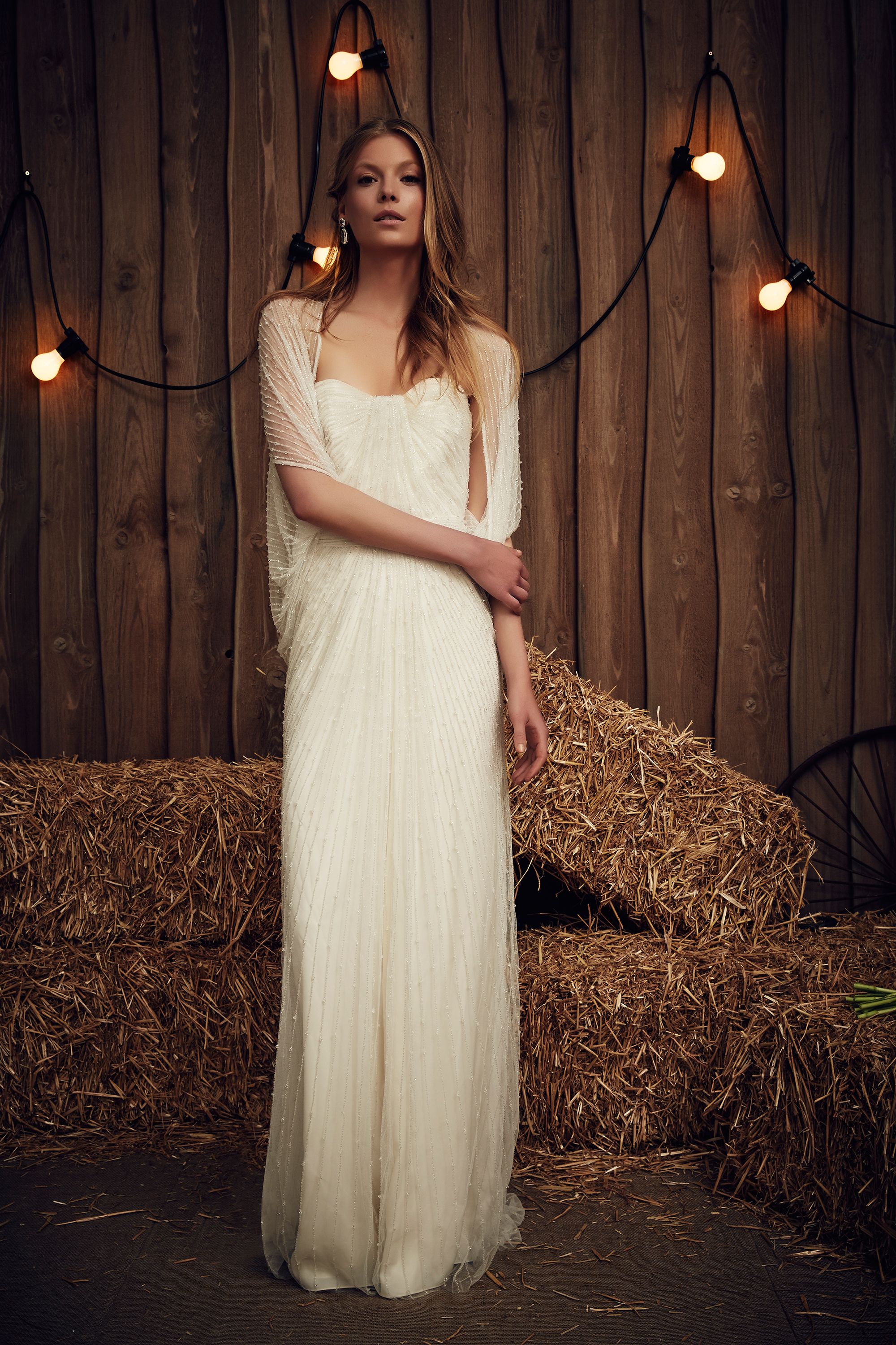 Jenny packham feather on sale shrug