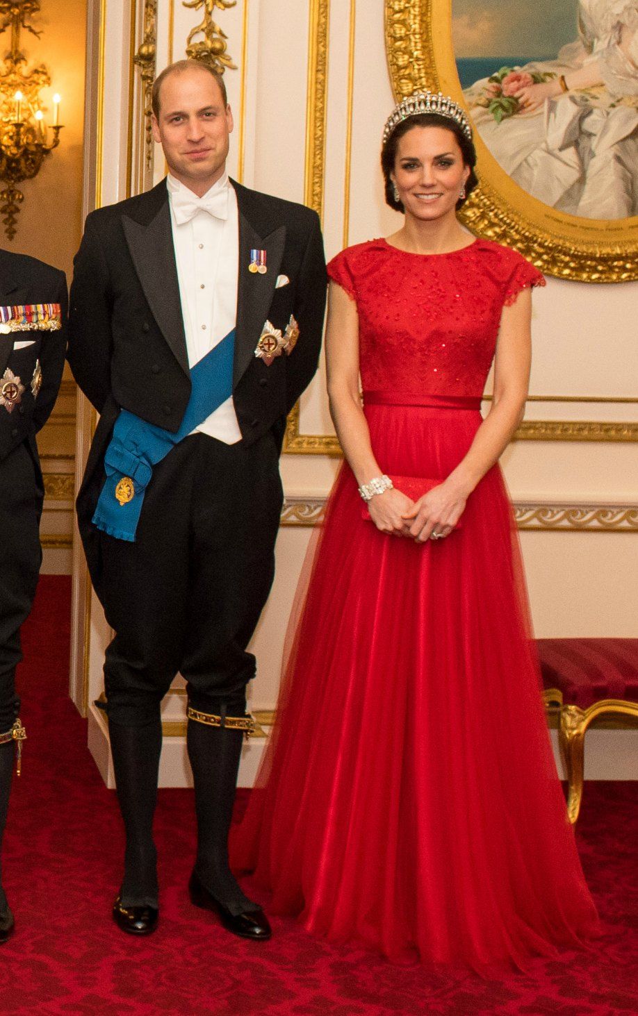 Duke and Duchess of Cambridge diplomatic reception Buckingham Palace