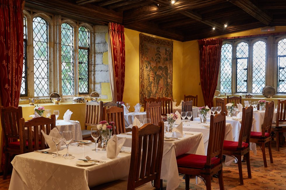 Dining Room at Bailiffscourt Hotel Review