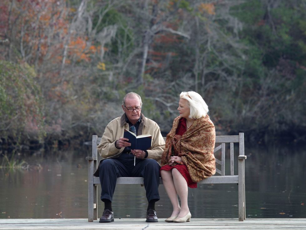 James Garner and Gena Rowlands in 'The Notebook'