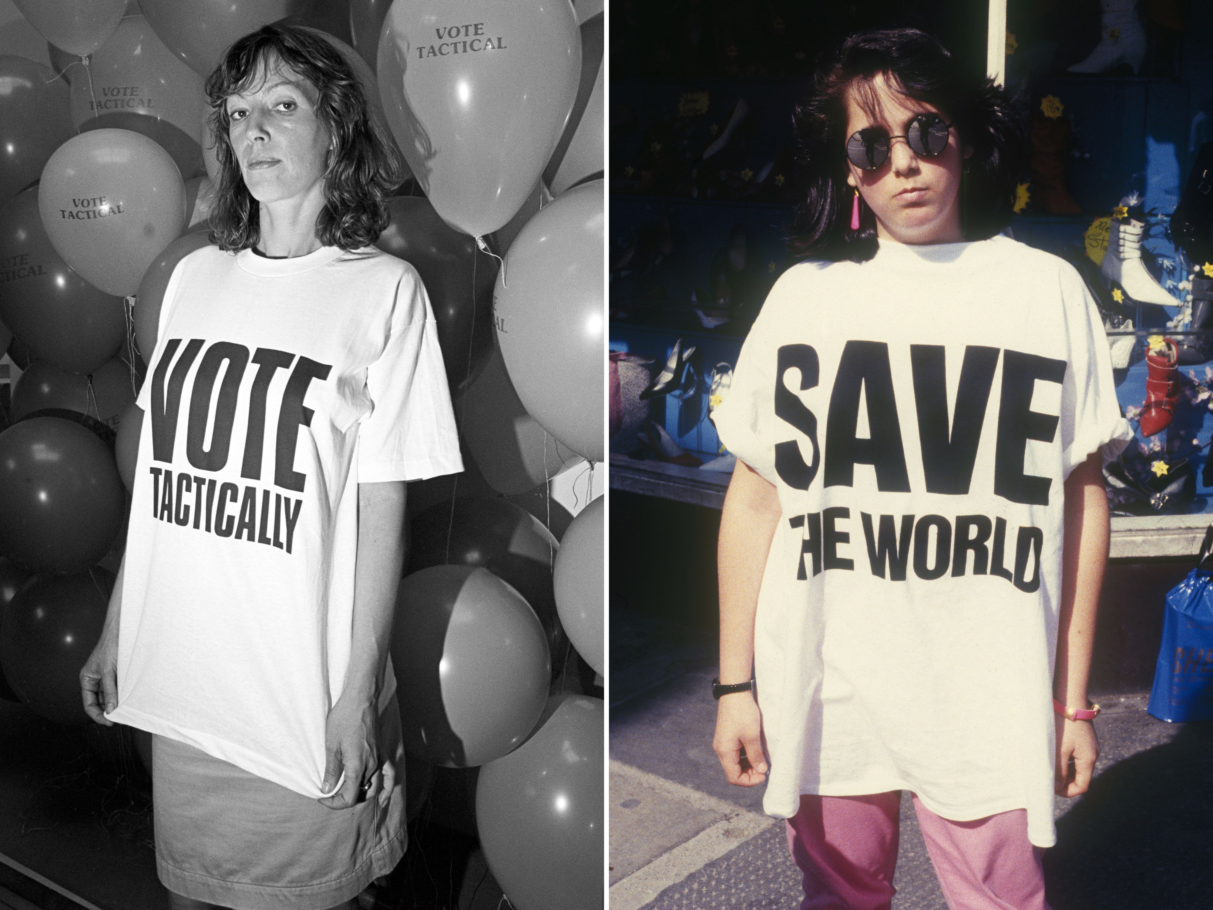 The history of the slogan T-shirt