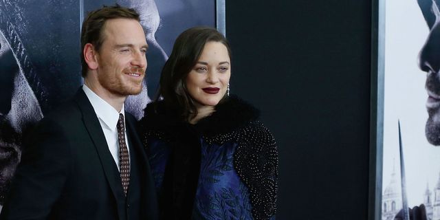 Michael Fassbender and Marion Cotillard in Assassin's Creed